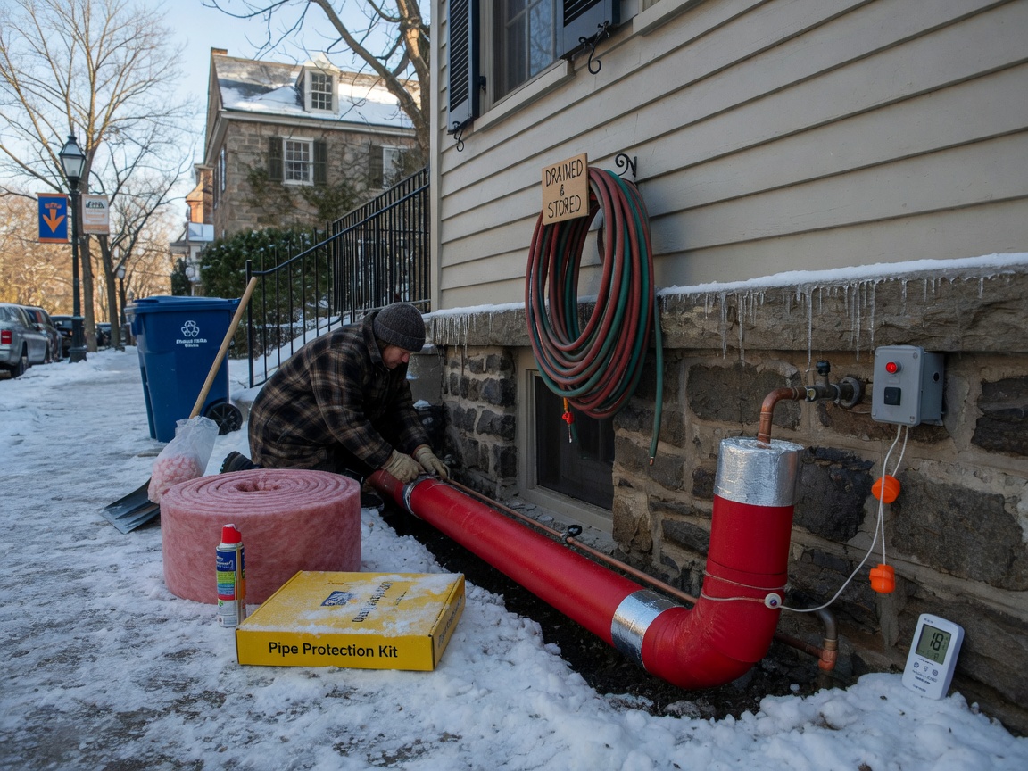 How To Prevent Frozen Water Lines During Princeton Winters