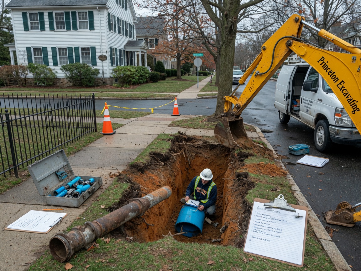 What Affects Water Line Repair Costs In Princeton NJ